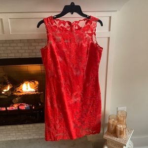 Red Gianni Bini dress size 4